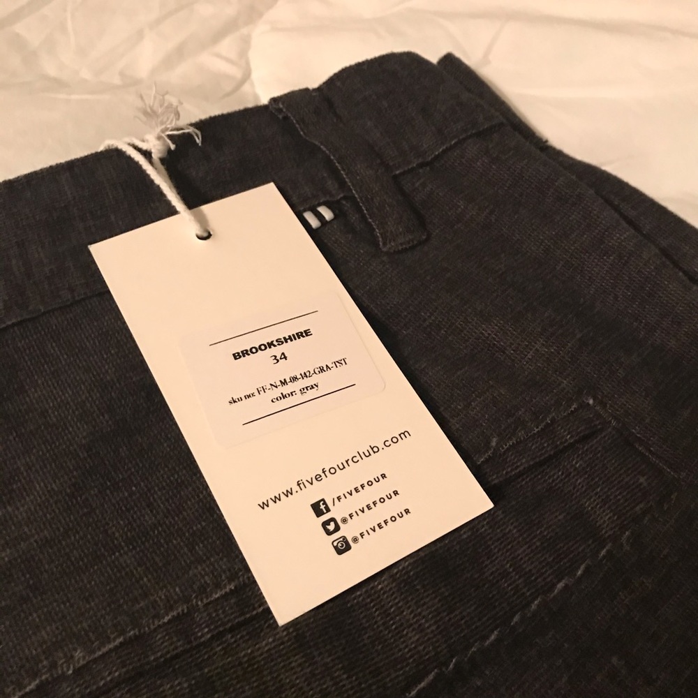 Brookshire Five Four Gray Pants